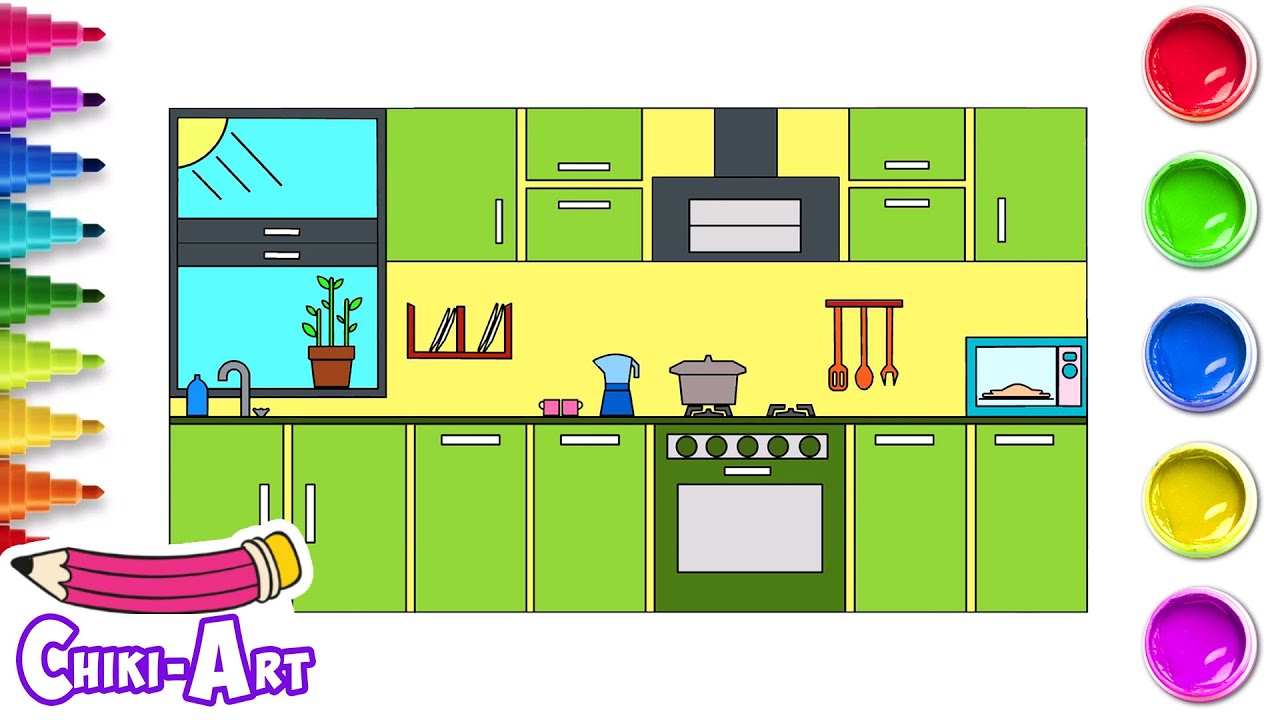 How to Draw Kitchen: Step-by-Step Guide for Stunning Designs ...